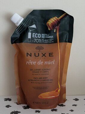 NUXE Paris Reve De Miel Face And Body Ultra Rich Cleansing Gel Eco Refill